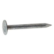 HILLMAN Roofing Nail, 1-1/4 in L, 3D, Steel, Electro Galvanized Finish, 11 ga 461468